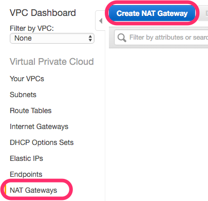 CREATE NAT GATEWAY 01