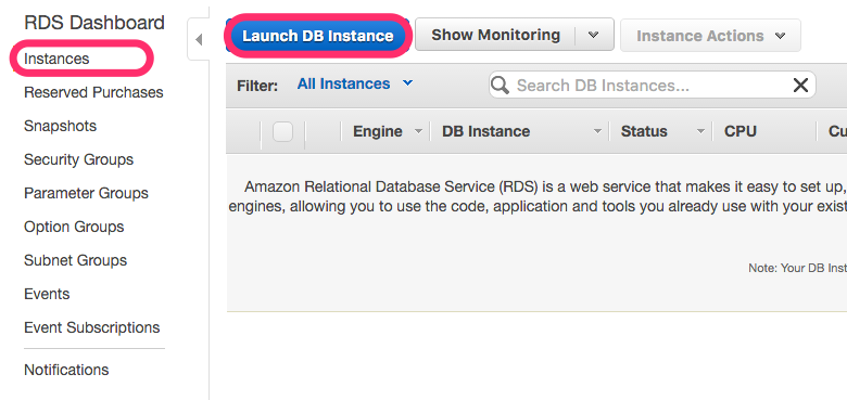 CREATE RDS 02